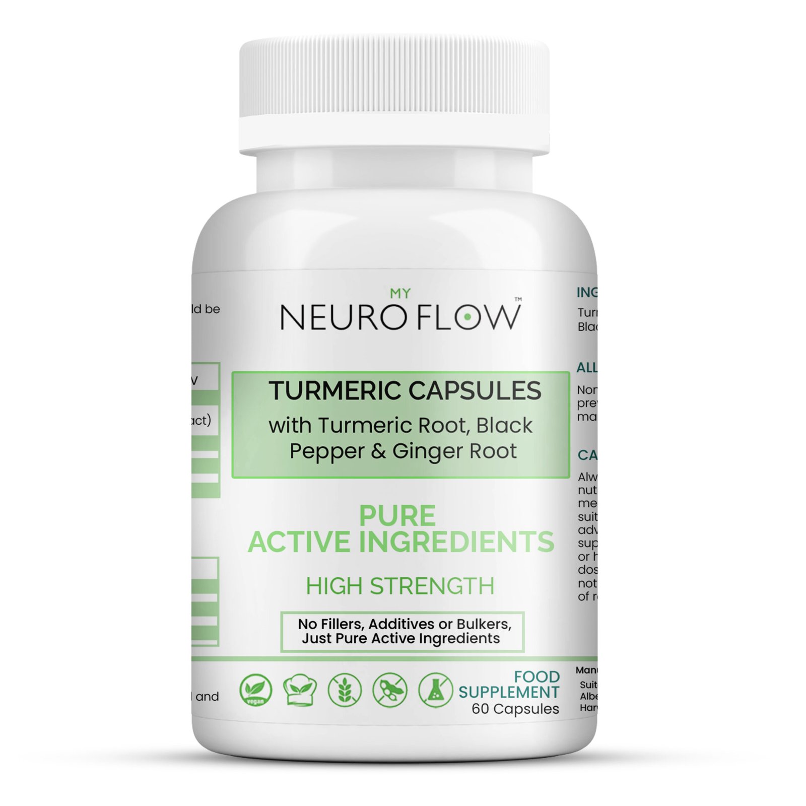 Turmeric, Ginger and Black Pepper Capsules