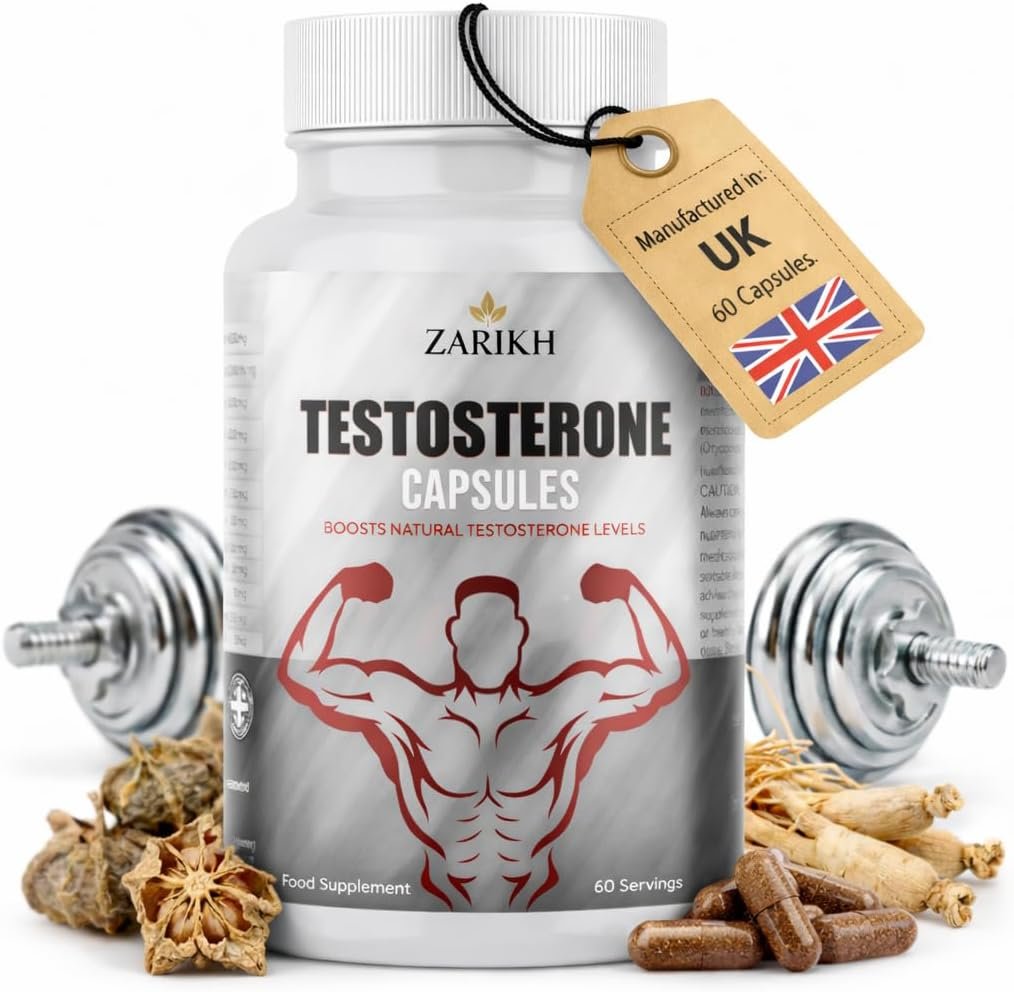 Men’s Performance Capsules with Ashwagandha, Tribulus, Avena Sativa & Ginseng