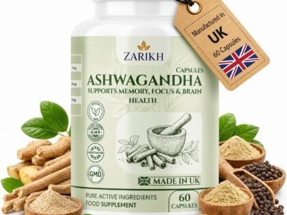 Ashwagandha Capsules with Black Pepper