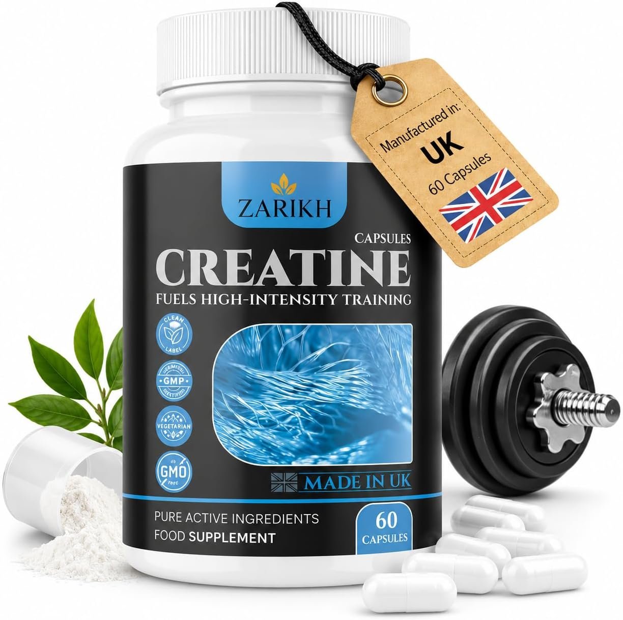 Zarikh Creatine monohydrate Capsules